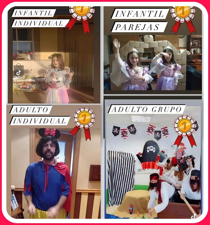Ya se conocen los premiados en el concurso de disfraces de Carnaval “En redes” convocado por el Ayuntamiento, tras la suspensión de los actos públicos en calles y establecimientos.