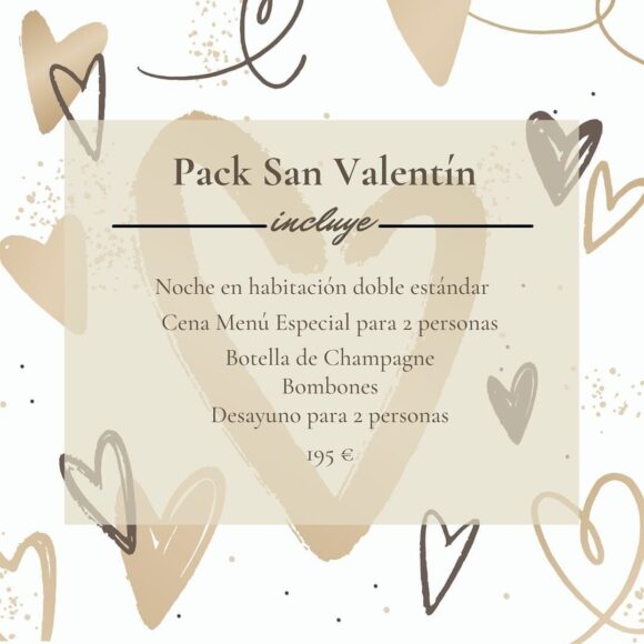Una propuesta romántica para San Valentín en Ansares Hotel Cuatro Estrellas de Tarancón