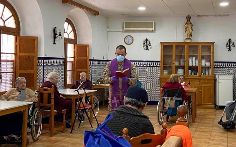 El capellán castrense mas joven de España (27 años), el pater Mario Ramírez Torrero, pregonará la Semana Santa 2021en Tarancón