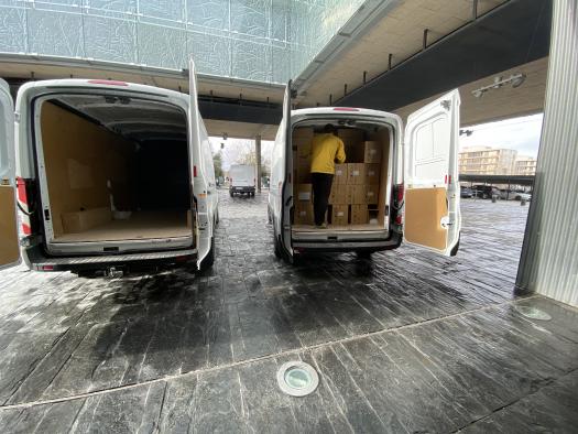 Castilla-La Mancha ha distribuido esta semana casi 600.000 artículos de protección para profesionales sanitarios