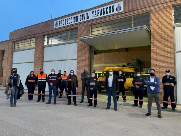 La Junta entrega nuevos equipos de uniformidad a la Agrupación de Protección Civil de Tarancón