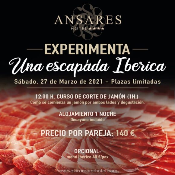 Hotel Ansares de Tarancón ofrece una gran propuesta para regalar en el Día del Padre: «Una Escapada Ibérica»
