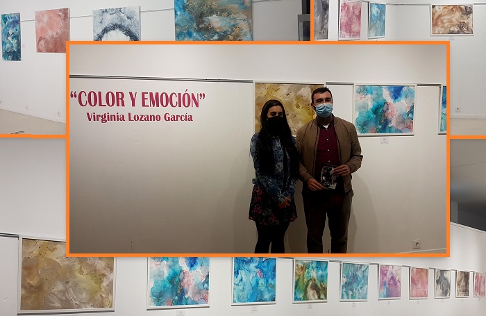 Virginia Lozano expone en el Auditorio de Tarancón «Color y Emoción» una muestra pictórica que ofrece armonías y sensaciones