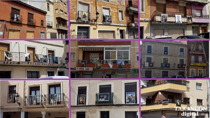 Tarancón se viste de Semana Santa tanto en el balcón del Ayuntamiento como en diversas zonas del Casco Antiguo
