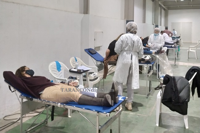 95 donaciones de sangre se han realizado esta tarde en Tarancón