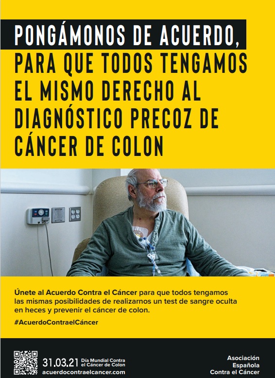 La AECC señala la inequidad en los programas de cribado de cáncer de colon y piden que se mantengan a pesar de la pandemia