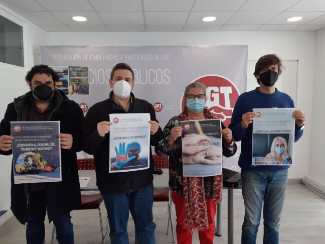 UGT CLM inicia una campaña en la que pide el reconocimiento de los profesionales esenciales y el fortalecimiento de los servicios públicos