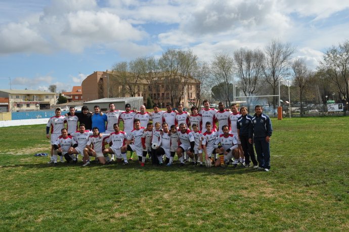 El Quijote Rugby Club celebra un década en el campo de Yuncos