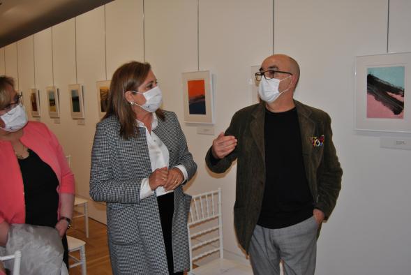 La Junta llevará la exposición de Canogar, a otros espacios expositivos de Castilla-La Mancha