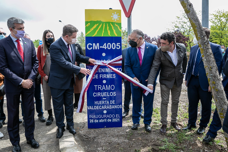 La Junta de Castilla La Mancha lleva a cabo la mejora de la CM-4005 en la zona de influencia de la Mesa de Ocaña