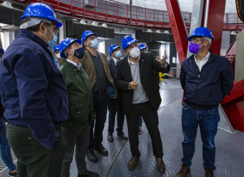 García-Page conoce el trabajo del Gran Telescopio Canarias (GTC) dentro del proyecto StarLight que impulsa el Gobierno regional
