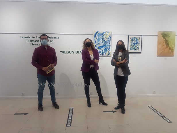 Bajo el título «Algún día…» las Hermanas Botillo Teresa y Elena ofrecen una exposición abstracta en el Auditorio Municipal de Tarancón