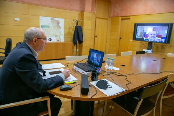 Castilla-La Mancha pone en común con las regiones de Aragón y Castilla y León los avances en la lucha contra la despoblación