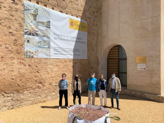 Avanzan las obras de rehabilitación del Convento de los Dominicos en Villaescusa de Haro