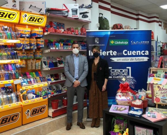 Invierte en Cuenca da la bienvenida a la instalación de dos nuevas papelerías en Tarancón