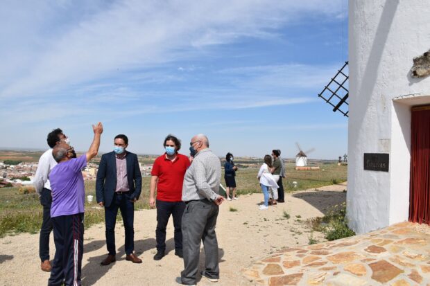 La Diputación de Cuenca colabora con el Ayuntamiento de Mota del Cuervo en la restauración del Molino de Piqueras