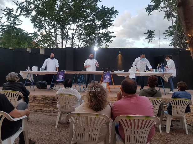 El patio de Casa Parada en Tarancón acogió anoche una demostración gastronómica para celebrar el Día Internacional de los Museos
