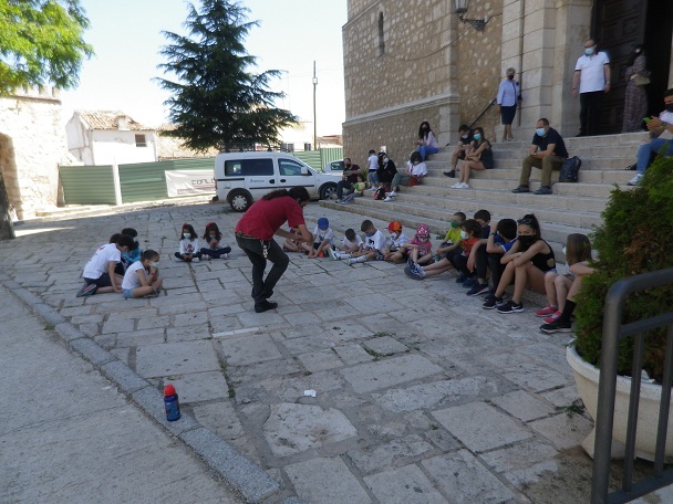 Este fin de semana,  se ha desarrollado el primero de los talleres arqueológicos infantiles en el “Yacimiento Arqueológico Arco de la Malena” de Tarancón