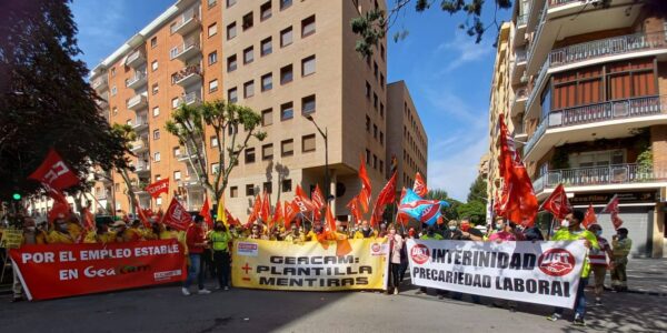 Nuevo seguimiento masivo de la segunda jornada de huelga convocada por UGT y CCOO en Albacete y Ciudad Real