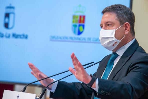 García-Page reconoce en el esfuerzo “de todos” el descenso del paro en Castilla-La Mancha por encima de la media nacional en el mes de abril