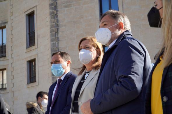 El Gobierno regional pone a disposición de Cuenca “los recursos humanos y materiales que sean necesarios” para la recuperación de la calle Canónigos