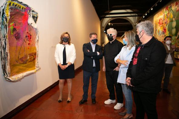 La Junta retoma la agenda de grandes exposiciones con la inauguración de la muestra ‘Pintura’, de los artistas Jorge Galindo y Pedro Almodóvar