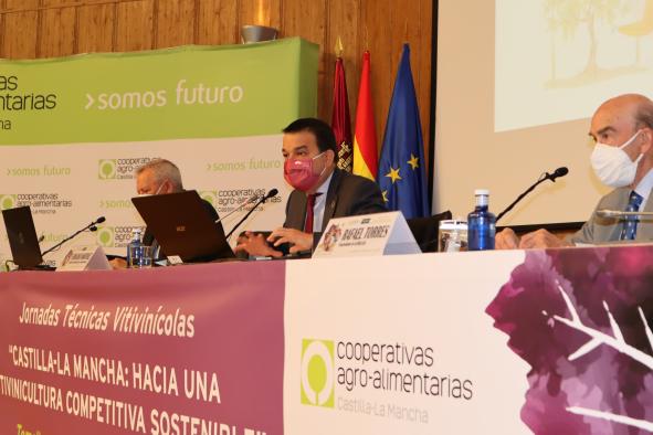 Castilla-La Mancha pide “presumir y sacar la cabeza” para que la región lidere la gestión del sector vitivinícola a nivel nacional
