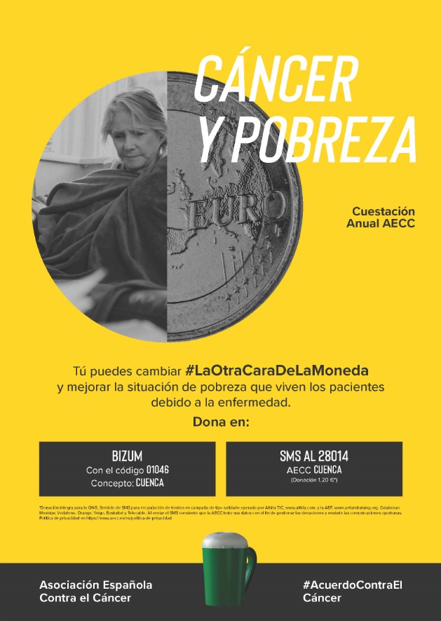 La AECC de Tarancón se adapta a los tiempos en la cuestación anual de la lucha contra el cáncer