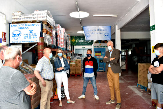 Cuenca inicia la distribución de alimentos a personas desfavorecidas, dentro del Programa de Ayuda Alimentaria 2021