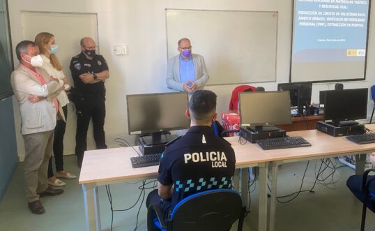 El Gobierno regional forma a policías locales de la provincia de Cuenca en actuaciones normativas en materia de tráfico y seguridad vial
