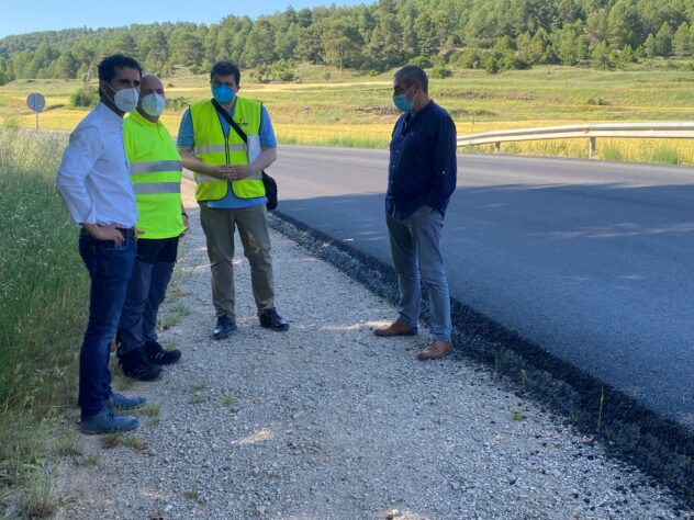 Castilla La Mancha acomete mejoras en la CM-2100 entre las localidades de Tortola y Valeria por importe de 500.000 euros