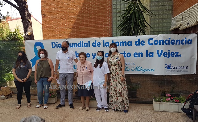 La Residencia de Mayores San Ramón y la Milagrosa, celebra el Día Mundial contra el Maltrato en la vejez haciendo suyo el manifiesto de Acescam
