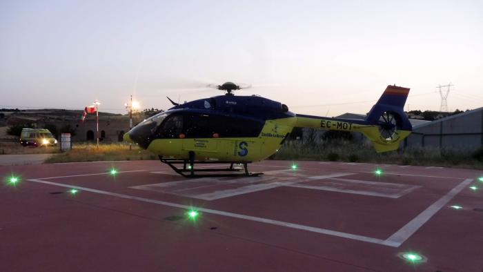 Castilla-La Mancha licita la construcción de tres nuevas helisuperficies para el transporte sanitario aéreo por un importe superior al medio millón de euros