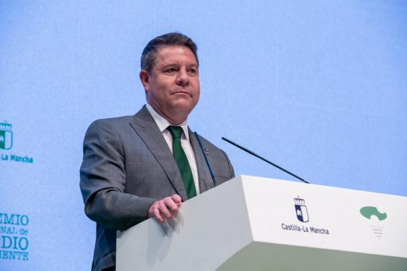 García-Page exige que el contenido del Pacto regional del Agua, firmado por representantes de toda la sociedad, sea elevado al Congreso