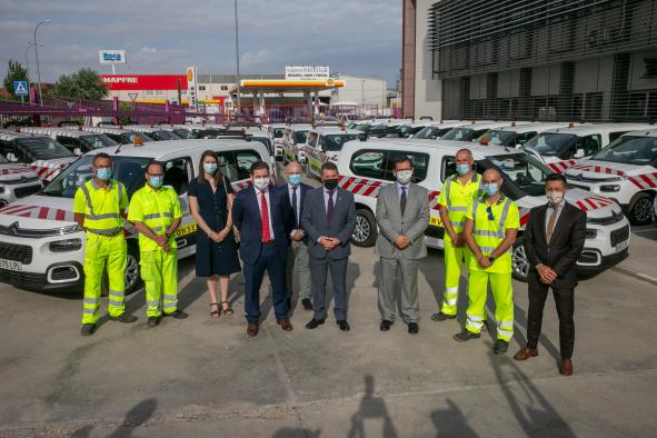 El Gobierno regional avanza en el Plan Renove de los equipos de las Brigadas de Carreteras