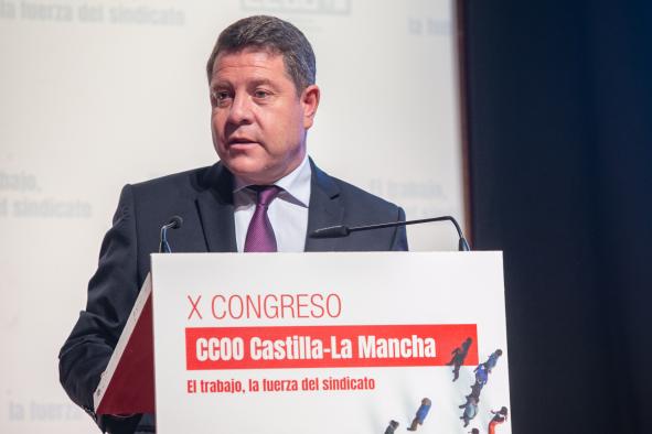 El presidente de Castilla-La Mancha anuncia avances importantes en materia hídrica para la próxima semana