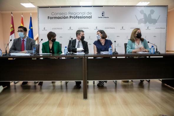 El Ejecutivo de Castilla La Mancha subraya el desarrollo de nuevos ciclos formativos y la inversión de más 742 millones de euros en el impulso a la FP en el marco del III Plan de Formación Profesional