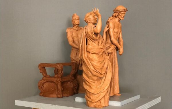 La Hermandad del Perdón de Tarancón presenta la Maqueta del paso de cofradía coincidiendo con el primer aniversario de su constitución
