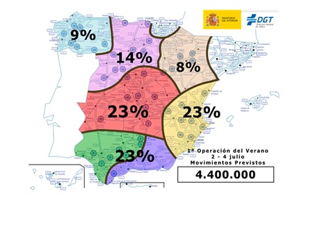 Tráfico pone en marcha la I Operación salida del verano