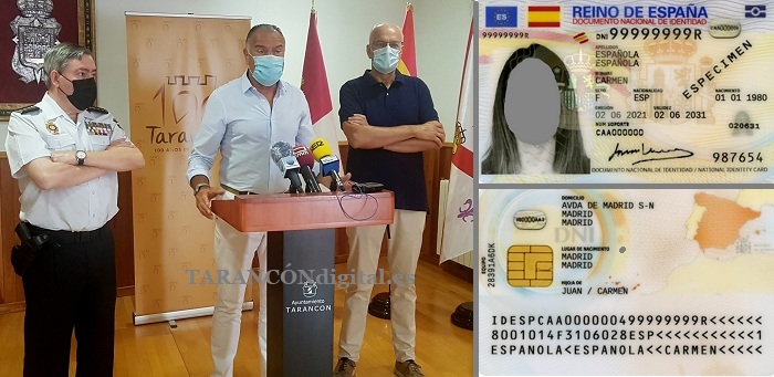 El nuevo DNI Europeo 4.0 se ha presentado hoy en Tarancón y se expide en nuestra ciudad desde el 24 de junio de 2021