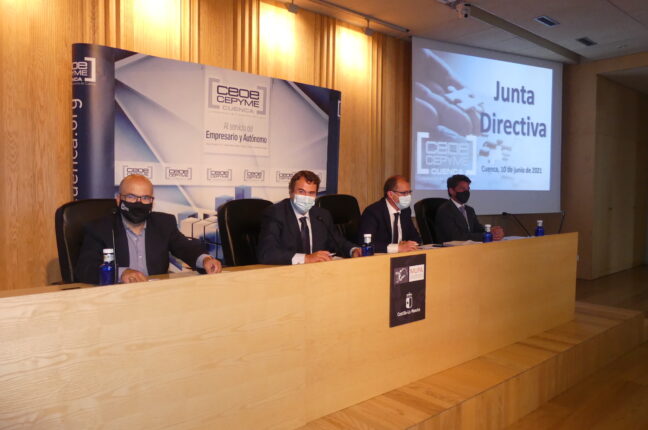 La Junta Directiva de Ceoe Cepyme Cuenca confía en que las ayudas europeas lleguen al 90% de las empresas provinciales