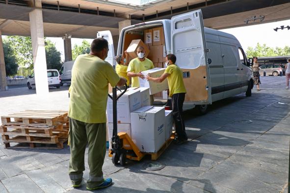 Castilla-La Mancha ha distribuido esta semana más de 275.000 artículos de protección a los centros sanitarios