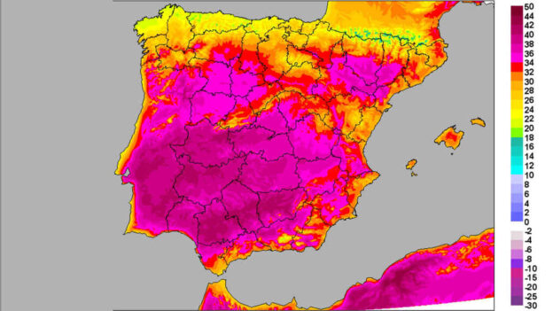 Protección Civil y Emergencias alerta por altas temperaturas y por riesgo de incendios forestales para el fin de semana