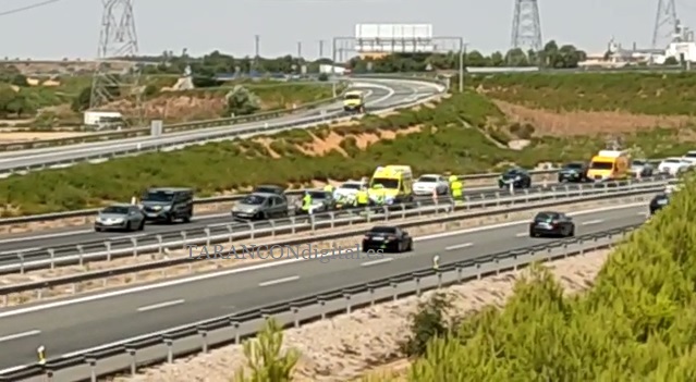 Un joven de 17 años ha resultado herido en un accidente ocurrido en la A-3 en el término municipal de Tarancón