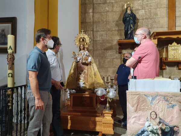 La Diputación de Cuenca finaliza los trabajos de restauración de la Virgen de la Estrella, patrona de El Herrumblar