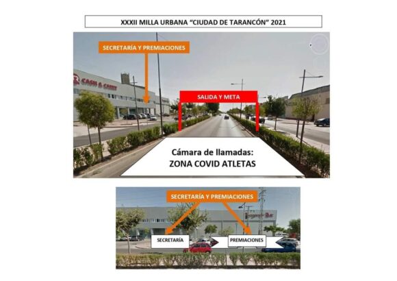 El viernes se cierra el plazo de inscripción para la XXXII Milla Urbana “Ciudad de Tarancón” que se corre el domingo para todas las categorías, junto a la edición “mixta”