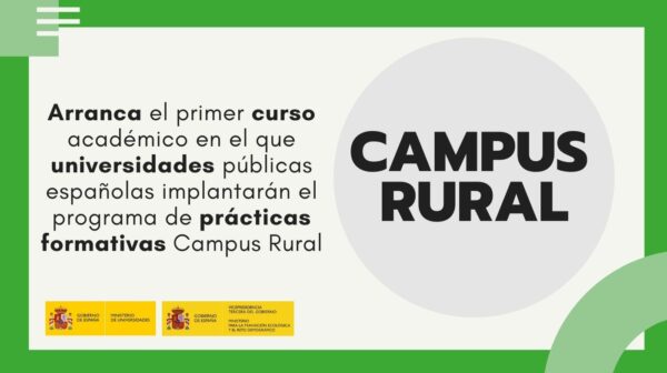 Arranca el primer curso académico en el que universidades públicas españolas implantarán el  programa Campus Rural