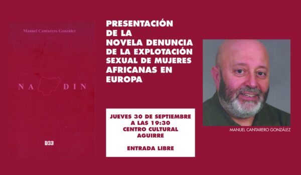 El escritor taranconero Manuel Cantarero presentará su primera novela titulada ‘Nadin’ el 30 de septiembre en Cuenca