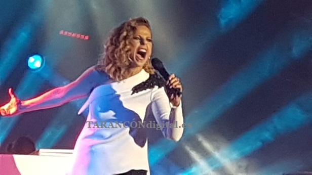 Pastora Soler cantaba por tercera ocasión en Tarancón, en el 5º concierto de las Fiestas Patronales