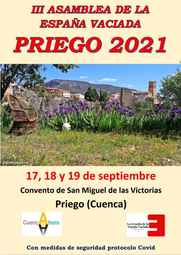 La España Vaciada celebra su III Asamblea en la Alcarria conquense, en Priego, este fin de semana